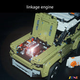 Lego Land Rover Classic Defender W Light Kit